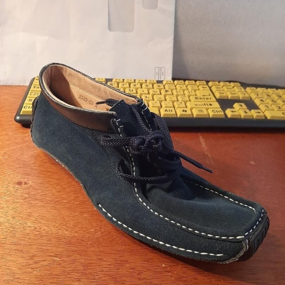 Masimo New York Men Moccasin Blue Size 8 New